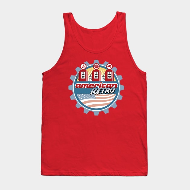 American Retro Tank Top by DesignWise